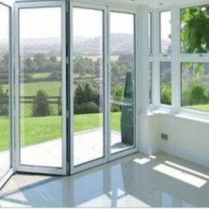 Glass partition cleaning