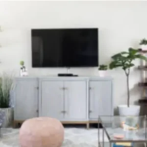 Living room cleaning