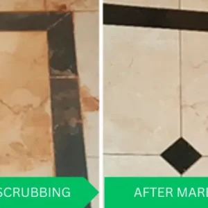 Marble Floor Scrubbing